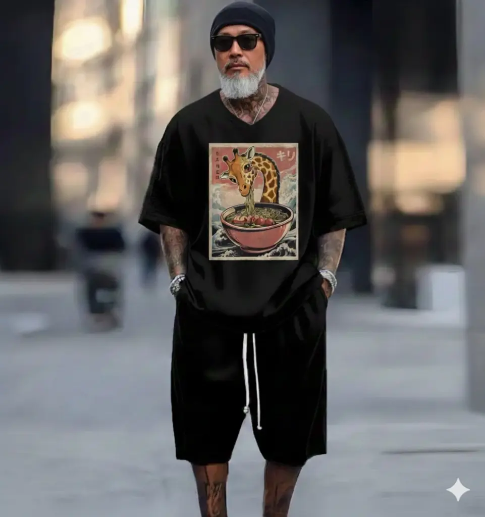 Ramen Zoo Style - Giraffe Detail