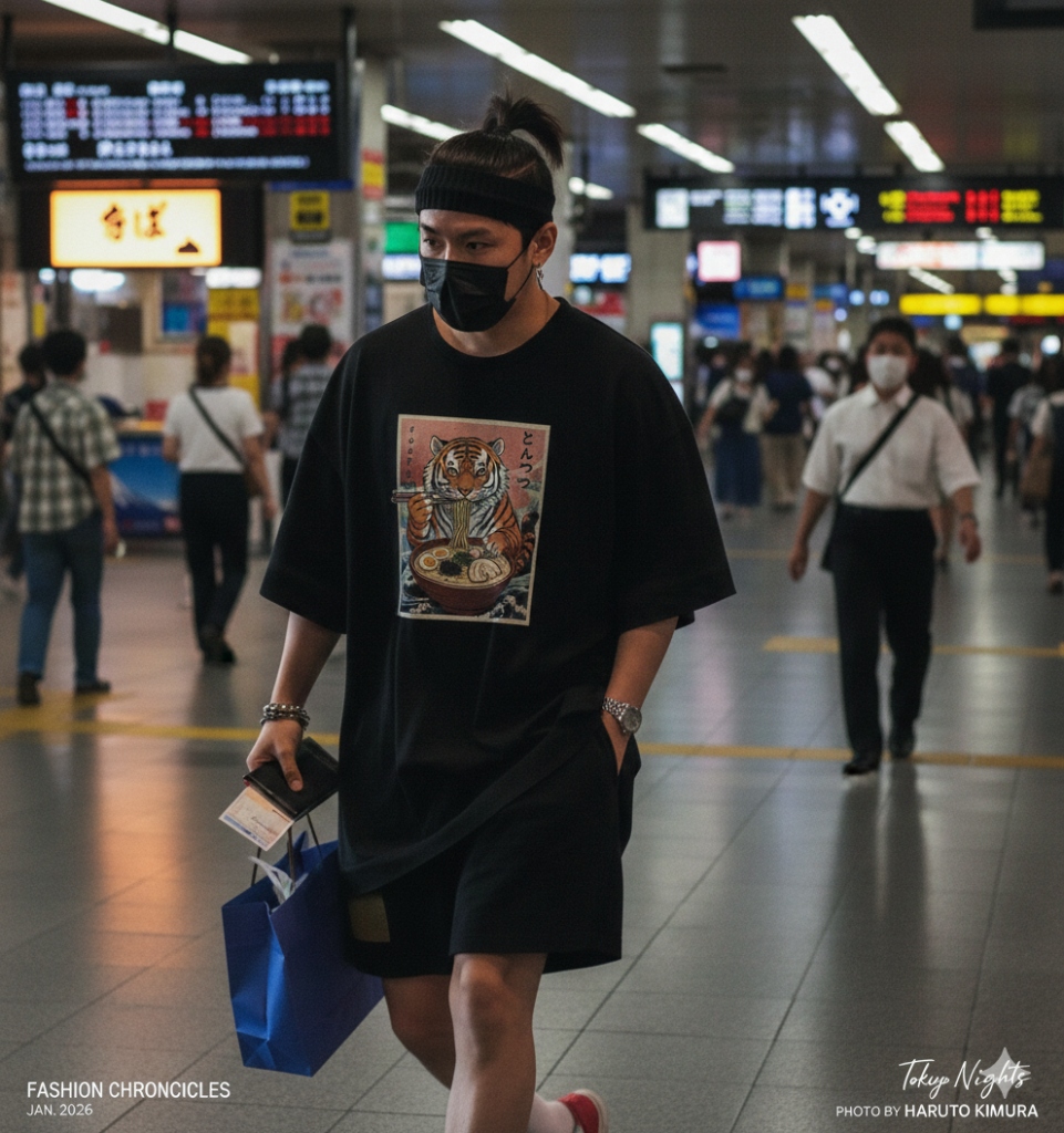 Ramen Zoo Style - Tiger Walking